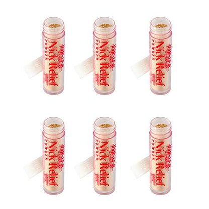 Infalab Nick Relief Styptic Powder - 6 Vials, Fast-Acting Nail & Skin Care for Minor Cuts Avelisse