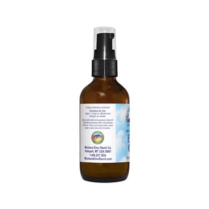 100% Pure Montana Emu Oil - 4 fl oz | Premium Moisturizer & Skin Care Oil Avelisse
