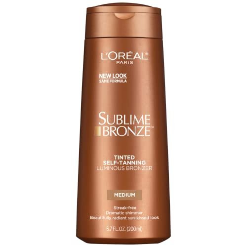 L'Oréal Paris Sublime Bronze Luminous Bronzer Self-Tanning Lotion, 6.7 oz. - görsel 2