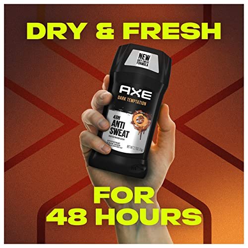 AXE Dark Temptation Antiperspirant Deodorant Stick for Men, 2.7 oz (Pack of 6) Avelisse