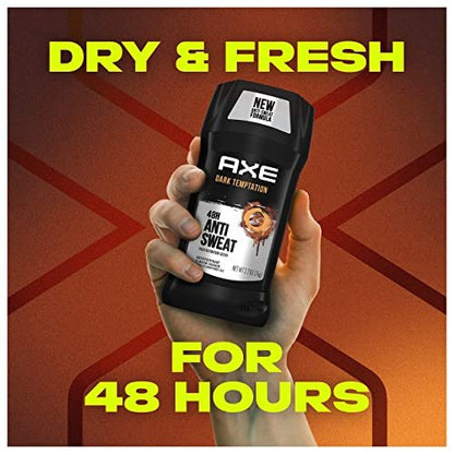 AXE Dark Temptation Antiperspirant Deodorant Stick for Men, 2.7 oz (Pack of 6) Avelisse
