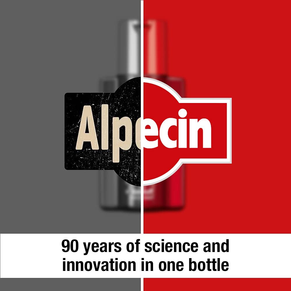 Alpecin Double Effect Shampoo - Caffeine-Based Hair Growth Shampoo for Men, 200ml Avelisse