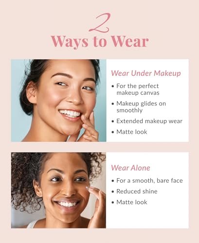 DHC Velvet Skin Coat Mattifying Makeup Primer – Minimizes Pores, Fine Lines & Imperfections for All Skin Types - görsel 8