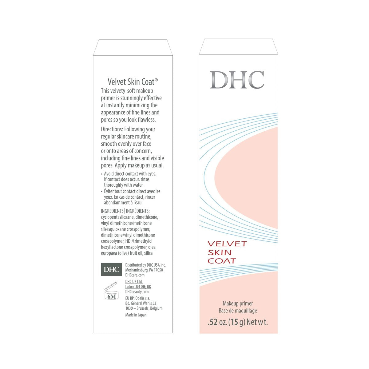 DHC Velvet Skin Coat Mattifying Makeup Primer – Minimizes Pores, Fine Lines & Imperfections for All Skin Types - görsel 13