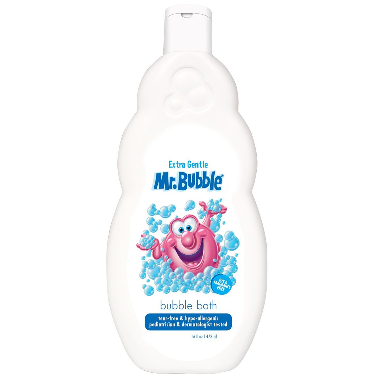 Mr. Bubble Extra Gentle Bubble Bath for Kids, 16 oz - Tear-Free & Hypoallergenic Avelisse