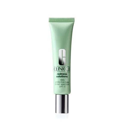 Clinique Redness Solutions Daily Protective Base SPF 15 Oil-Free Tinted Face Primer - Green Color Corrector for Rosacea, 1.35 oz Avelisse
