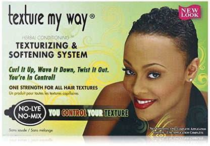 Africa's Best Organics My Way No-Lye Organic Conditioning Texturizing System (5 Piece Set) Avelisse
