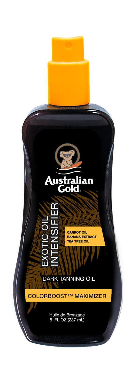 Australian Gold Dark Tanning Exotic Oil with Carrot Extract, 8 Fl Oz Avelisse