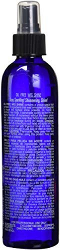 Bonfi Natural Oil-Free Wig Shine Spray - 8 oz | Lightweight, Non-Greasy Shine for Wigs & Hairpieces Avelisse