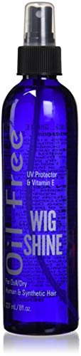 Bonfi Natural Oil-Free Wig Shine Spray - 8 oz | Lightweight, Non-Greasy Shine for Wigs & Hairpieces Avelisse