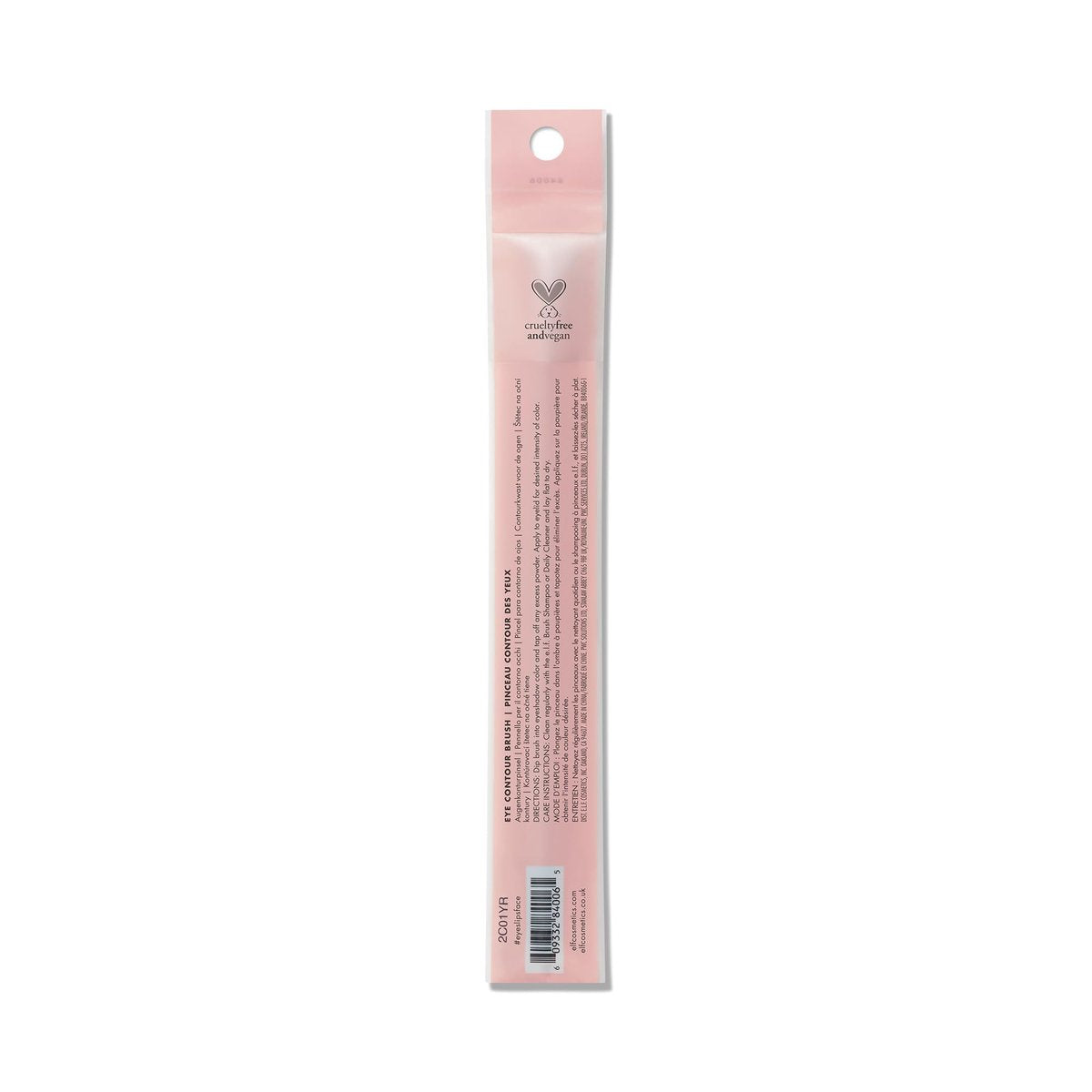 e.l.f. Eye Contour Brush - Soft Synthetic Bristles for Precise Definition, Vegan & Cruelty-Free - görsel 7