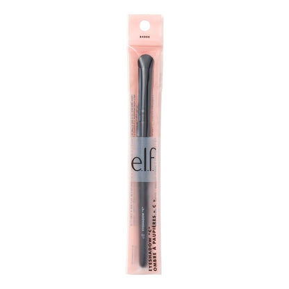 e.l.f. Eyeshadow "C" Brush – Curved Eyeshadow Brush for Blending & Diffusing, Smoky Eye Essential, Vegan & Cruelty-Free