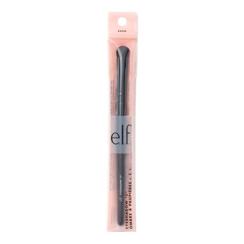 e.l.f. Eyeshadow "C" Brush – Curved Eyeshadow Brush for Blending & Diffusing, Smoky Eye Essential, Vegan & Cruelty-Free - görsel 8