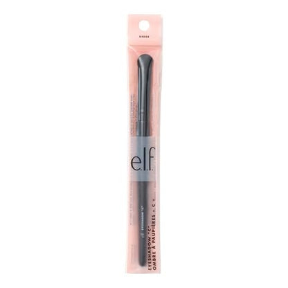 e.l.f. Eyeshadow "C" Brush – Curved Eyeshadow Brush for Blending & Diffusing, Smoky Eye Essential, Vegan & Cruelty-Free