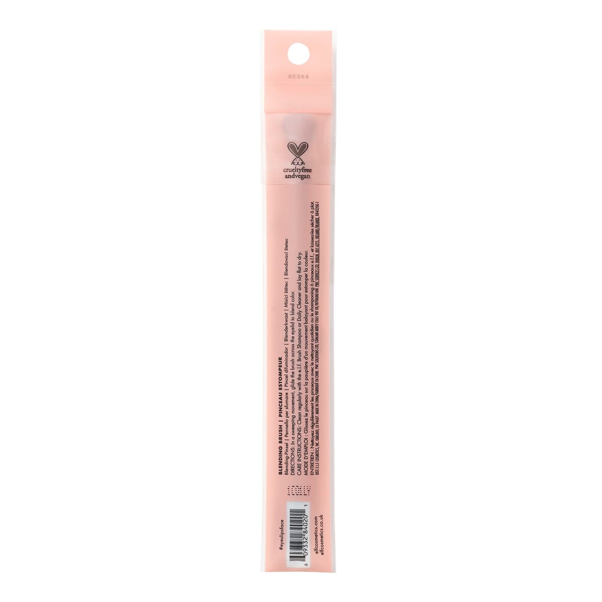 e.l.f. Eyeshadow "C" Brush – Curved Eyeshadow Brush for Blending & Diffusing, Smoky Eye Essential, Vegan & Cruelty-Free - görsel 9