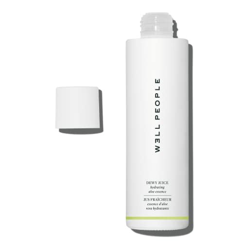 Well People Dewy Juice Hydrating Aloe Essence - Rose Water Toner for Refreshing & Soothing Skin, Vegan & Cruelty-Free Avelisse