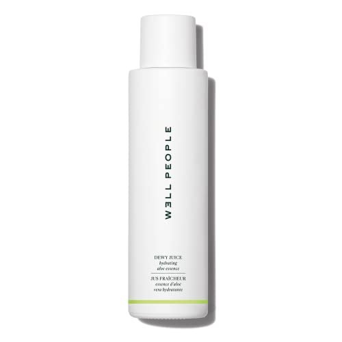 Well People Dewy Juice Hydrating Aloe Essence - Rose Water Toner for Refreshing & Soothing Skin, Vegan & Cruelty-Free Avelisse