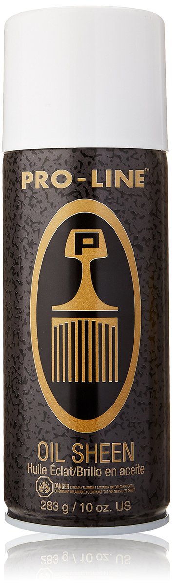 Proline Oil Sheen Spray - 10 oz - Adds Shine & Moisture Without Alcohol - görsel 1