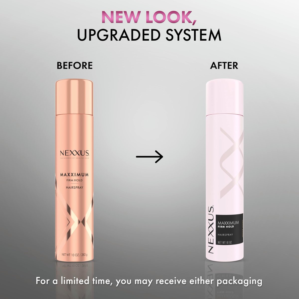 Nexxus Maxximum Finish Firm Hold Hairspray with STYLEPROTECT Technology, 10 oz - görsel 5