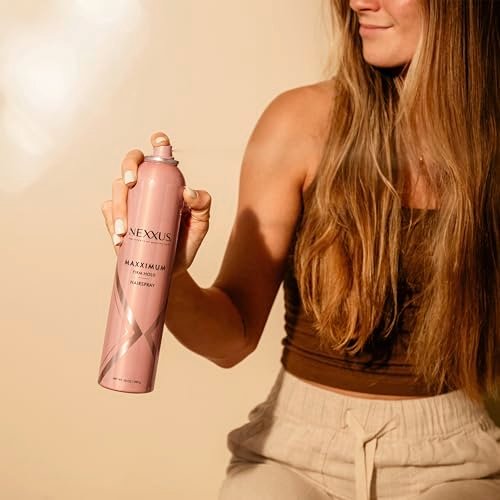 Nexxus Maxximum Finish Firm Hold Hairspray with STYLEPROTECT Technology, 10 oz - görsel 12
