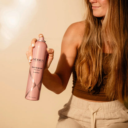 Nexxus Maxximum Finish Firm Hold Hairspray with STYLEPROTECT Technology, 10 oz
