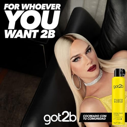 Got2B Glued Blasting Freeze Spray – Extreme Hold Hairspray, 10.14 oz