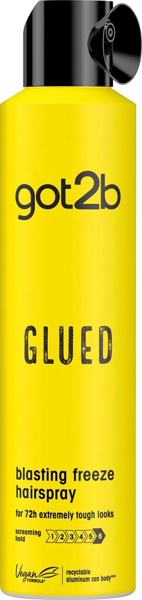 Got2B Glued Blasting Freeze Spray – Extreme Hold Hairspray, 10.14 oz