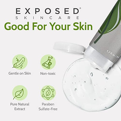 Exposed Skin Care Clear Pore Serum – 1% Salicylic Acid for Sensitive & Oily Skin, Gently Clears Blackheads, Minimizes Pores, Reduces Excess Oil, Natural & Cruelty-Free (1.7 Fl Oz) Avelisse