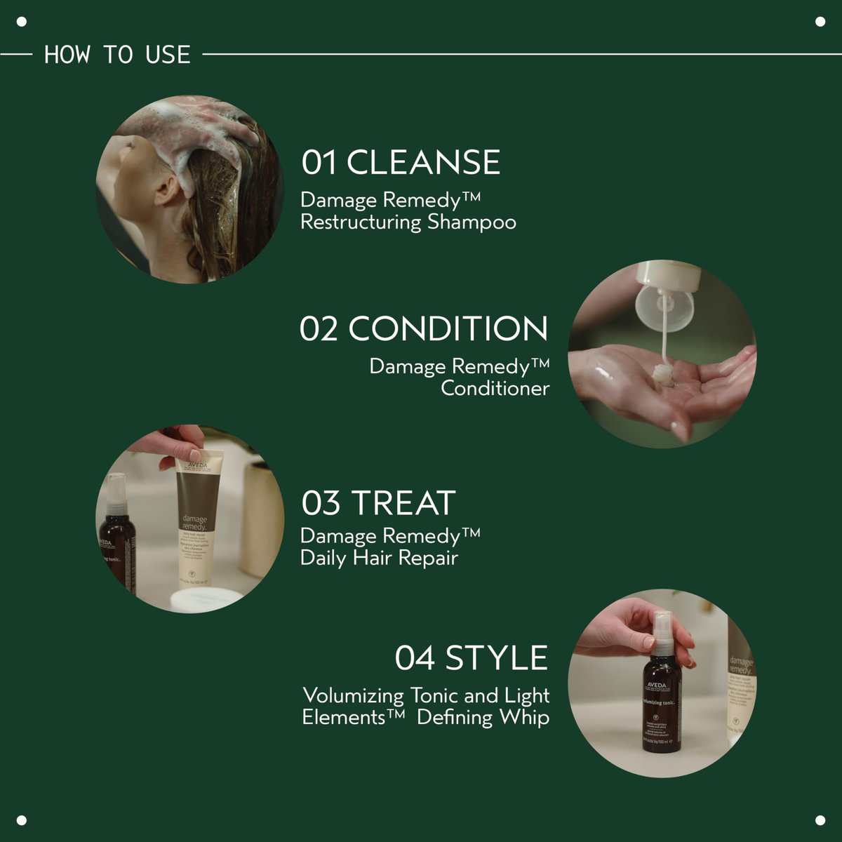 Aveda Damage Remedy Restructuring Conditioner for Damaged Hair - Repairs and Strengthens with Quinoa Protein, 6.7 fl oz Avelisse