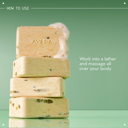 Aveda Rosemary Mint Bath Bar Soap | Invigorating Aroma of Certified Organic Peppermint & Rosemary Avelisse