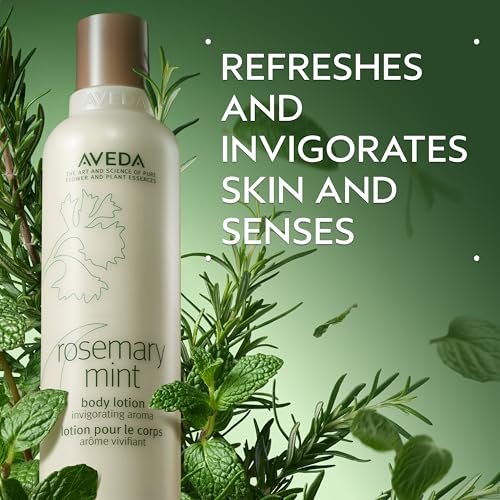 Aveda Rosemary Mint Body Lotion – Lightweight Cooling Moisturizer with Menthol, Organic Peppermint & Rosemary, 6.7 fl oz Avelisse