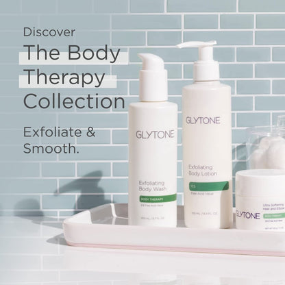 Glytone Exfoliating Body Lotion with 17.5% PFAV Glycolic Acid – Fragrance-Free Moisturizer for Dry Skin & Keratosis Pilaris, 8.4 Fl Oz Avelisse