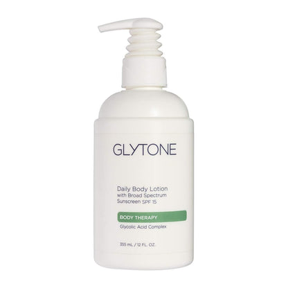 Glytone Daily Body Lotion with SPF 15 – Broad Spectrum Sunscreen & Glycolic Acid Moisturizer for Sensitive Skin, 12 oz Avelisse