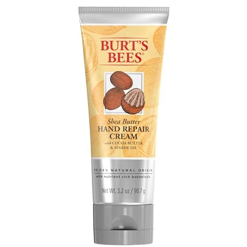 Burt's Bees Shea Butter Hand Repair Cream, 3.2 oz – Intensive Moisturizing Hand Cream - görsel 8