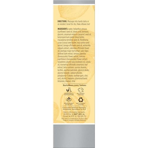 Burt's Bees Shea Butter Hand Repair Cream, 3.2 oz – Intensive Moisturizing Hand Cream - görsel 12