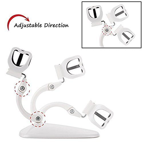 Grip&Tip Nail Polish Holder - Anti-Spill Nail Polish Bottle Holder for DIY Nail Art - White - görsel 15