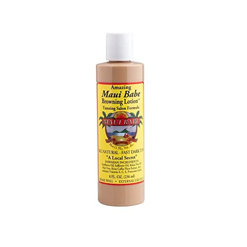 Maui Babe Tanning Salon 8oz - Premium Tanning Oil for Deep, Natural Color Avelisse