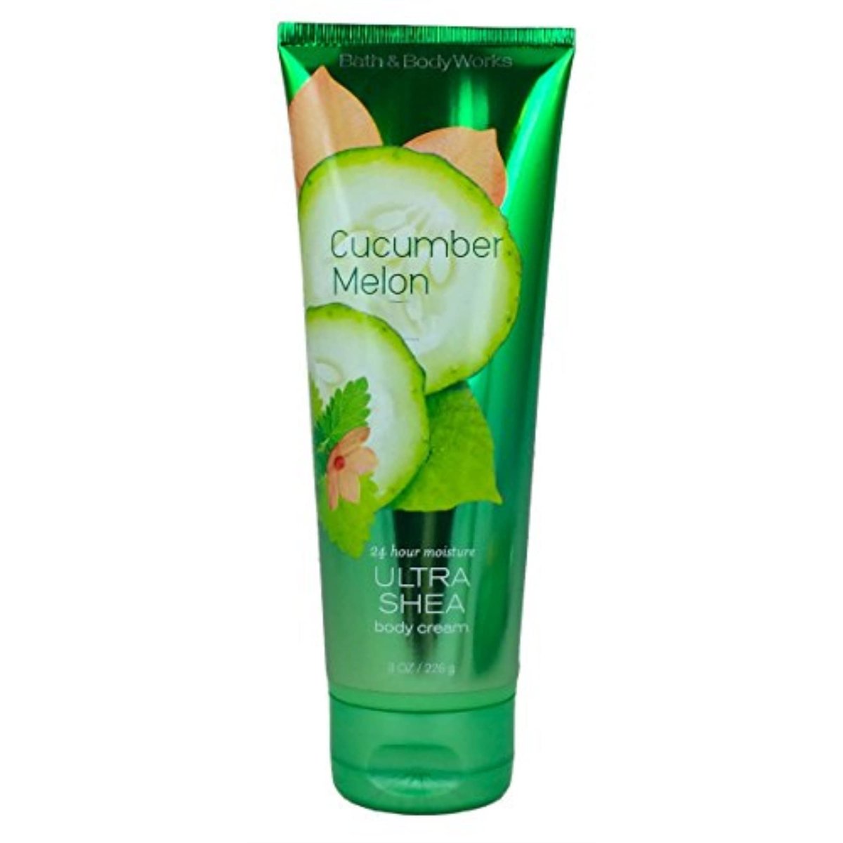 Bath & Body Works Signature Collection Cucumber Melon Body Cream - 8 oz | Hydrating Moisturizer - görsel 3
