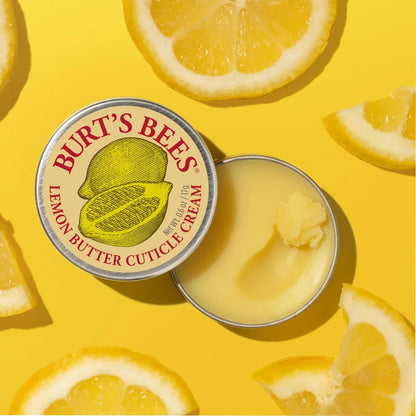 Burt’s Bees Lemon Butter Cuticle Cream, 100% Natural Origin Hand Cream, 3-Pack of 0.6 oz Tins Avelisse