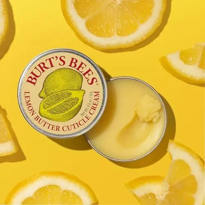 Burt’s Bees Lemon Butter Cuticle Cream, 100% Natural Origin Hand Cream, 3-Pack of 0.6 oz Tins Avelisse