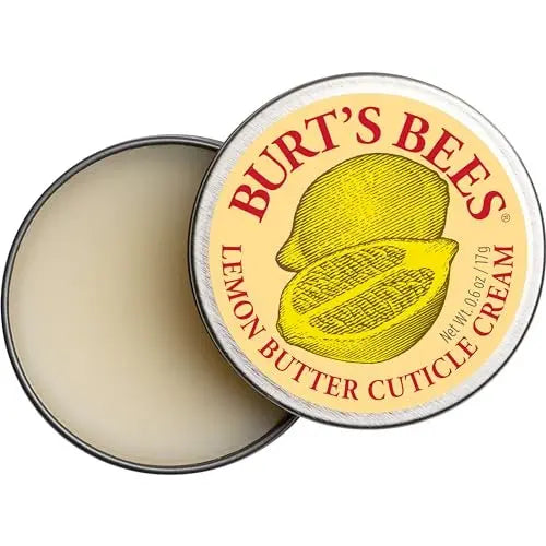 Burt’s Bees Lemon Butter Cuticle Cream, 100% Natural Origin Hand Cream, 3-Pack of 0.6 oz Tins Avelisse