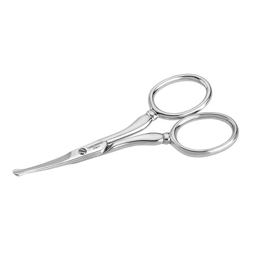 Tweezerman Stainless Steel Facial Hair Scissors – Precision Eyebrow Trimming Avelisse