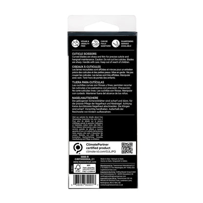 Tweezerman Cuticle Scissors – Precision Curved Stainless Steel Cuticle Trimmer for Salon-Quality Manicures at Home Avelisse