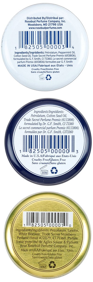 Rosebud Three Lavish Layers Lip Balm - 0.8 oz | Nourishing Moisture Avelisse