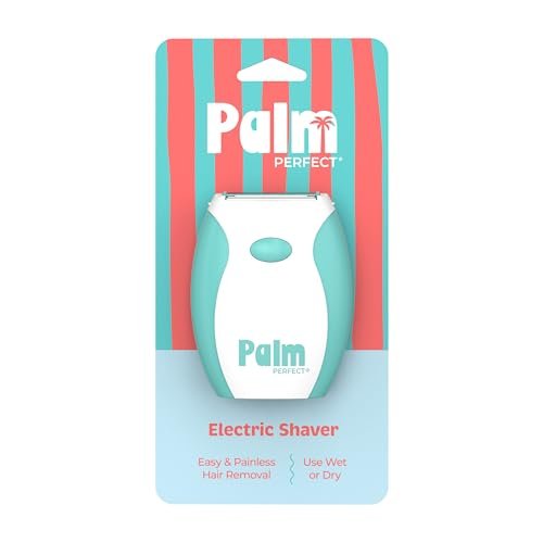PalmPerfect Electric Shaver for Women – Bi-Directional Triple Blade Razor for Legs, Underarms & Bikini Line – Wet/Dry Portable Shaver with Non-Slip Rubber Grip – Battery Powered - görsel 5