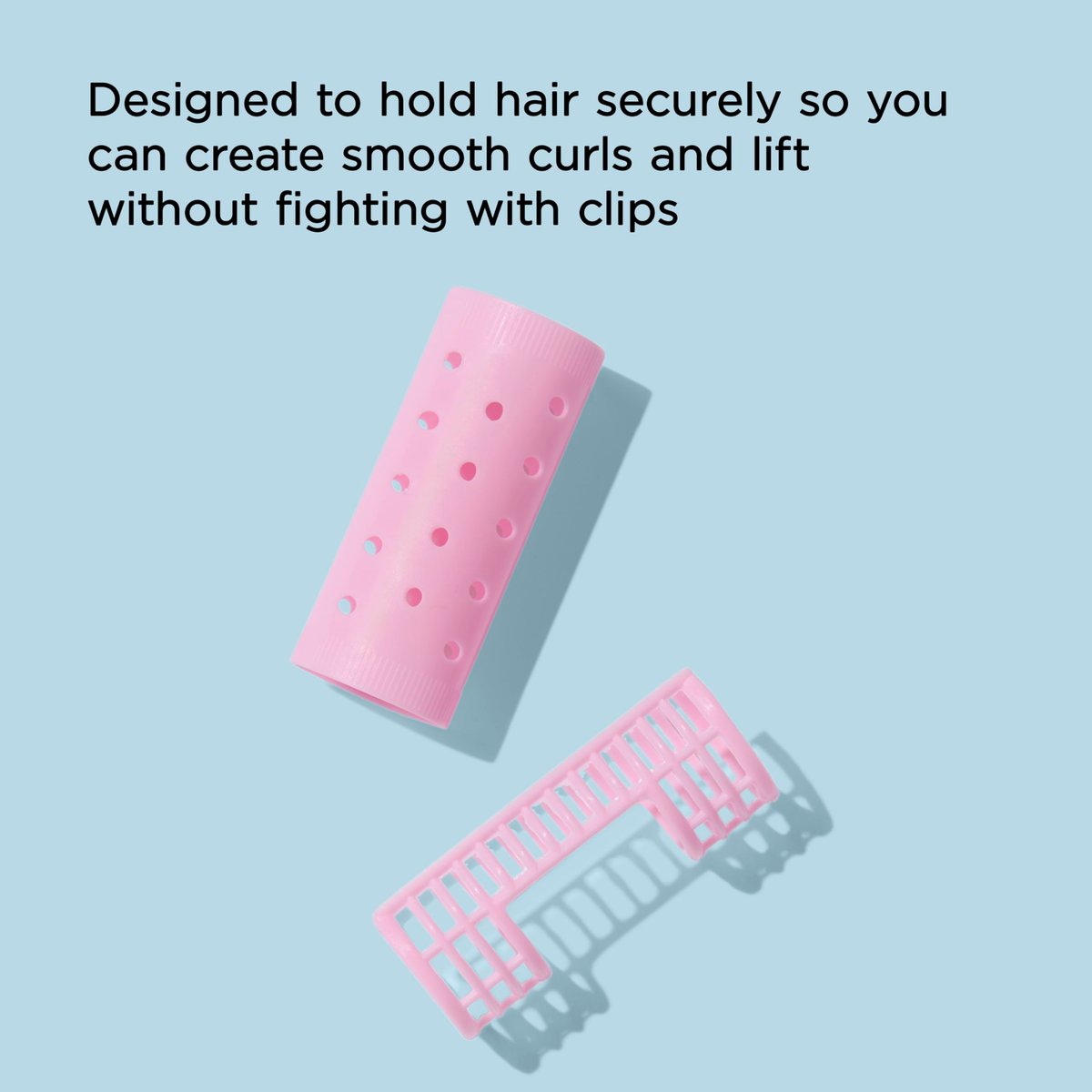 Diane Snap-On Magnetic Rollers - 8 Pack Small Pink Hair Curlers for Voluminous Curls - görsel 7