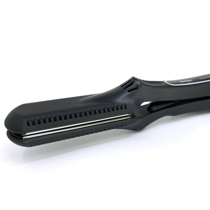 Croc Classic Silver Titanium Flat Iron Hair Straightener | 1.5 Inch Professional Straightening Iron Avelisse