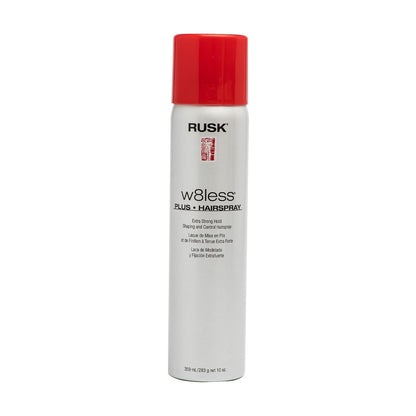 RUSK Extra-Strong Hold Shaping and Control Hairspray - 10 Fl Oz, Clear, Non-Flaking