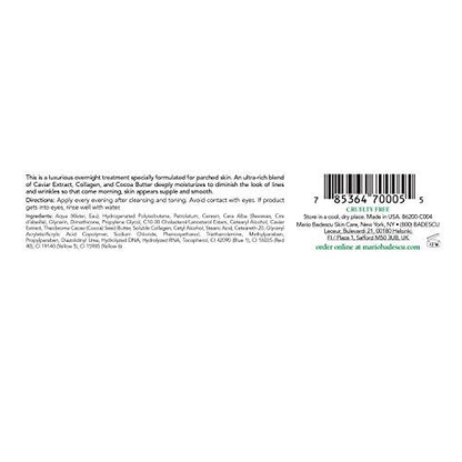 Mario Badescu Caviar Night Cream - Ultra-Rich Anti-Aging Face Cream with Caviar Extract & Elastin for Dry or Sensitive Skin, 1 oz Avelisse