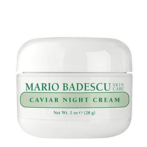 Mario Badescu Caviar Night Cream - Ultra-Rich Anti-Aging Face Cream with Caviar Extract & Elastin for Dry or Sensitive Skin, 1 oz Avelisse